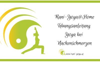 Rani-Yoga@Home – Yoga für den Nacken