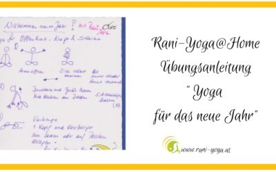 Rani-Yoga@home – Yoga für das neue Jahr