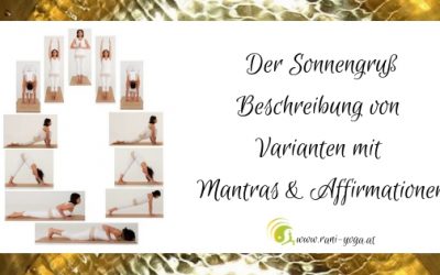Rani Yoga – Der Sonnengruß . Varianten, Mantras und Affirmationen