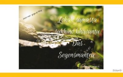 Yoga & Mantras-Lokāh Samastāh Sukhino Bhavantu