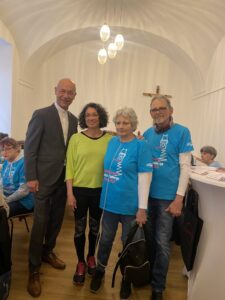 COPD Stufenchallenge Gruppenbild COPD Austria Toni Faber