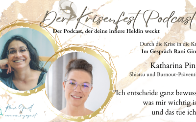 Der Krisenfest Podcast Folge 33 mit Katharina Pinos über Burnout