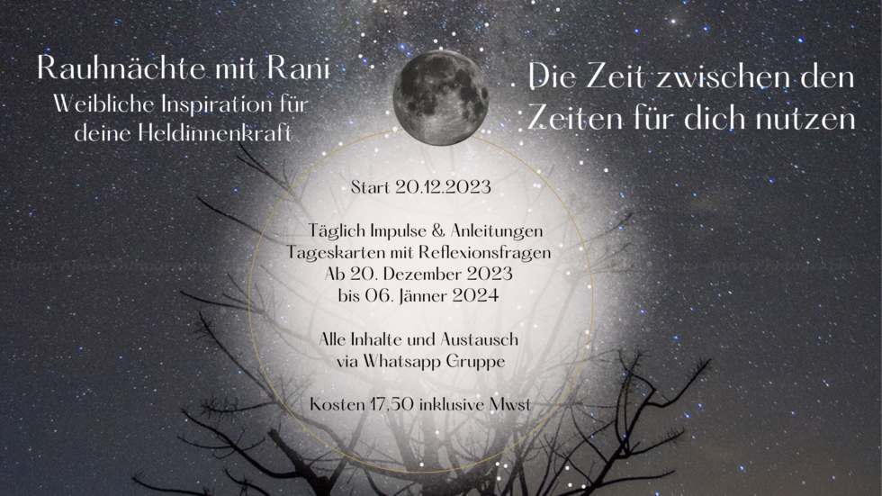 Rauhnnächte mit Rani Banner 2023