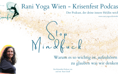 Der Krisenfest Podcast Folge 24 – Solo – Stop mindfuck – Unperfekt perfekt